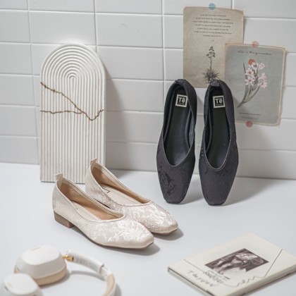 Chinoiserie Modern Block Heels  中式风款